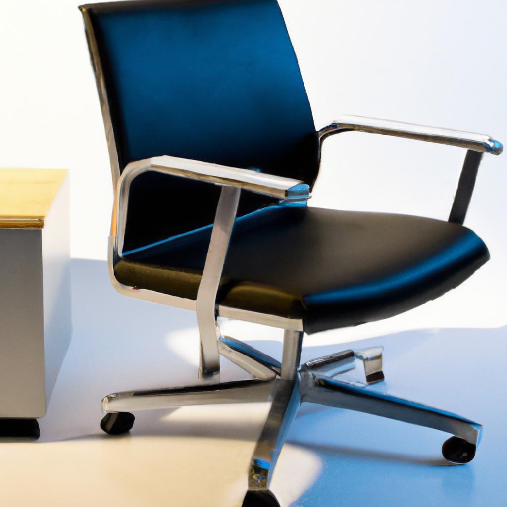 cadeira com base cromada: conforto e produtividade no seu trabalho